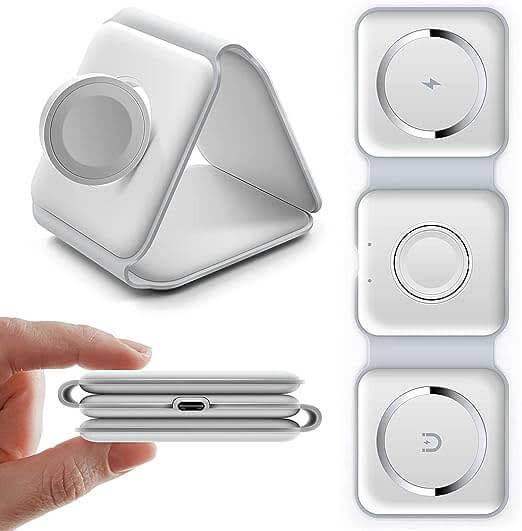 3 in 1 Wireless Magnetic Charger Premium Quality
